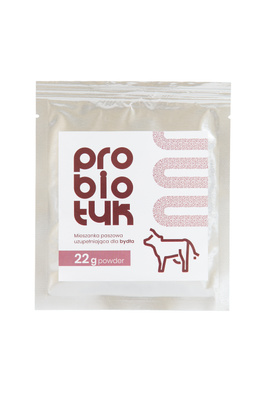 LAB-V Probiotyk - Mieszanka Paszowa Uzupełniająca Dla Bydła Na Ustabilizowanie Pracy Przewodu Pokarmowego 22 g
